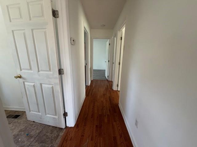 425 Chubbtown Road Cedartown, GA 30125 - Photo 17 of 29 a view of a hallway with wooden floor and staircase