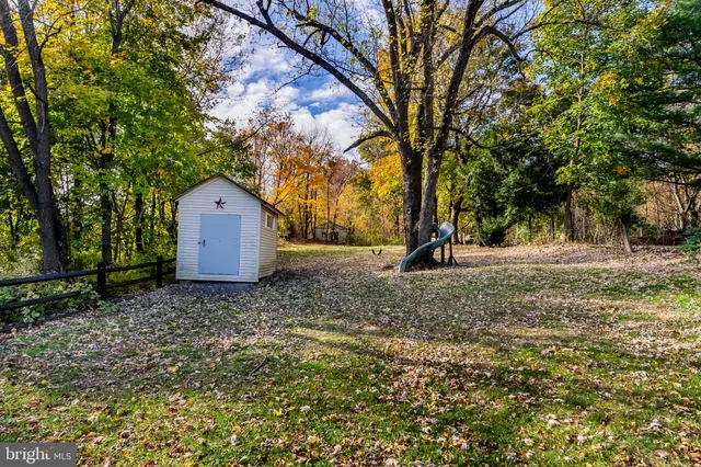 a view of road with large trees