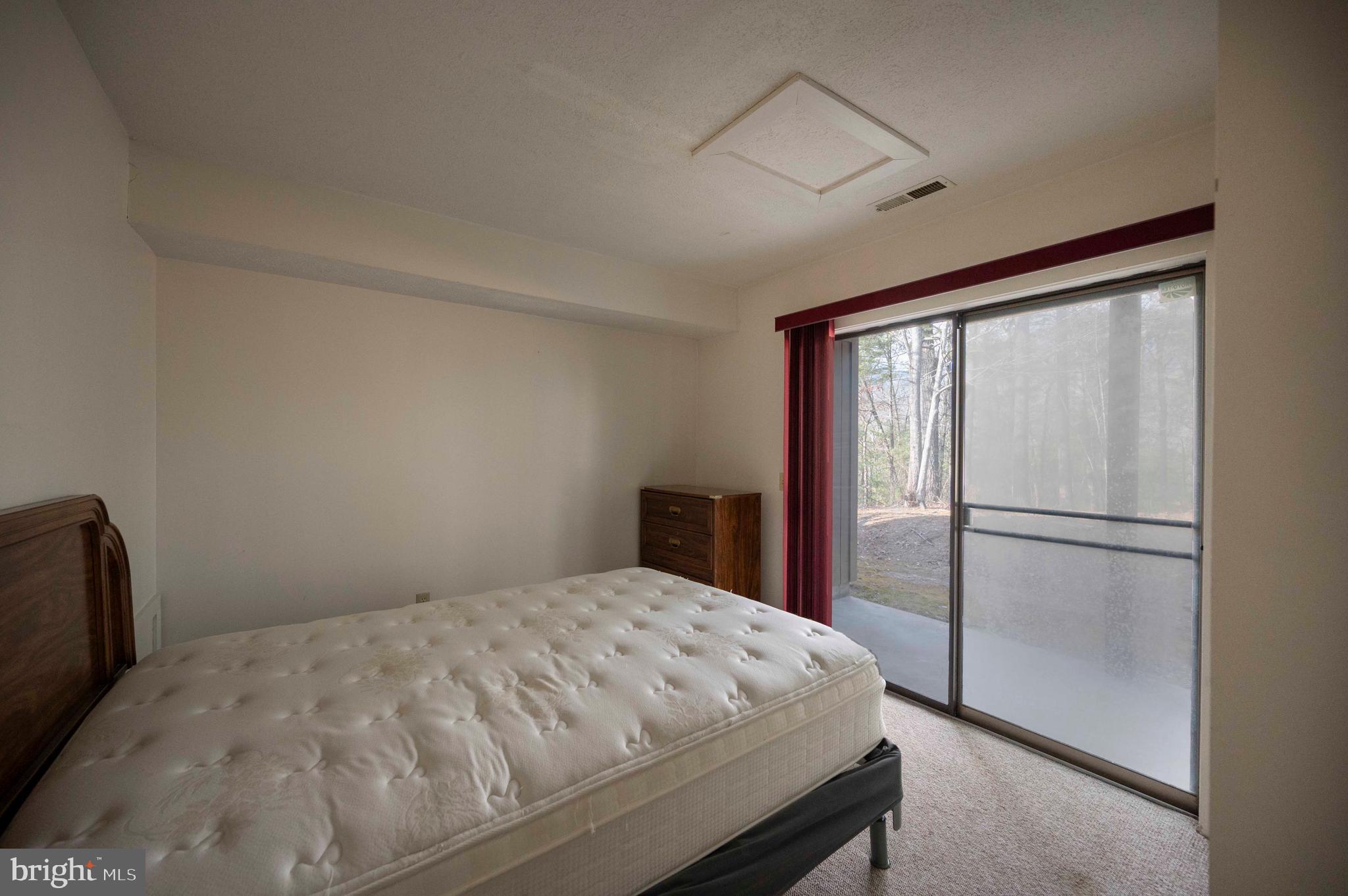 377 Spitz Lane, Unit 100 Basye, VA 22810 - Photo 18 of 69 a bedroom with a bed and a large window