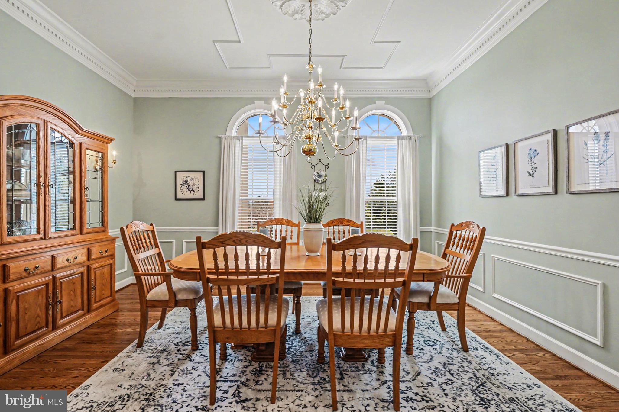 2309 Kings Arms Drive Fallston, MD 21047 - Photo 29 of 89 a view of a dining room with furniture window and outside view