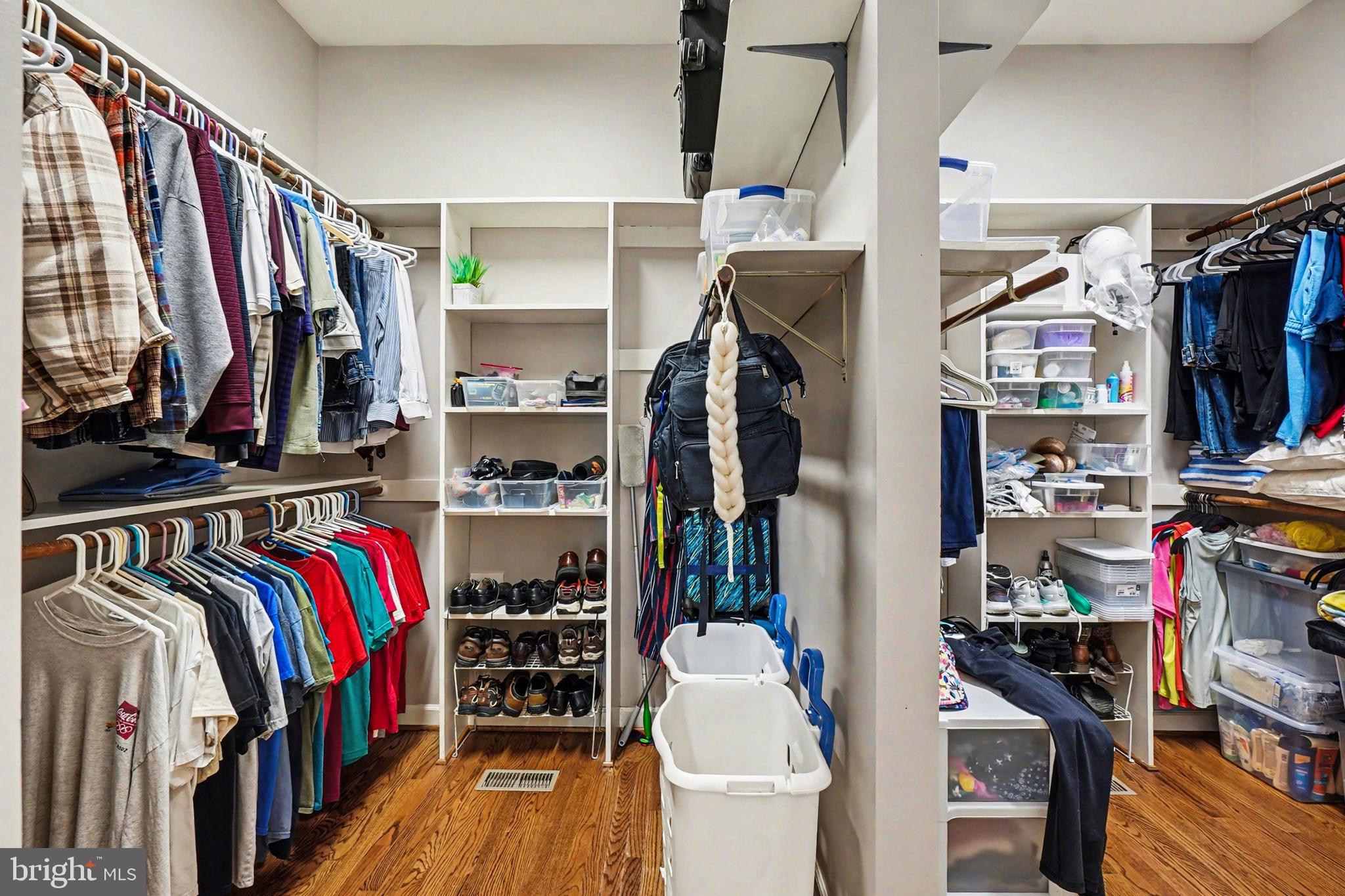2309 Kings Arms Drive Fallston, MD 21047 - Photo 45 of 89 a view of walk in closet with clothes and shoes