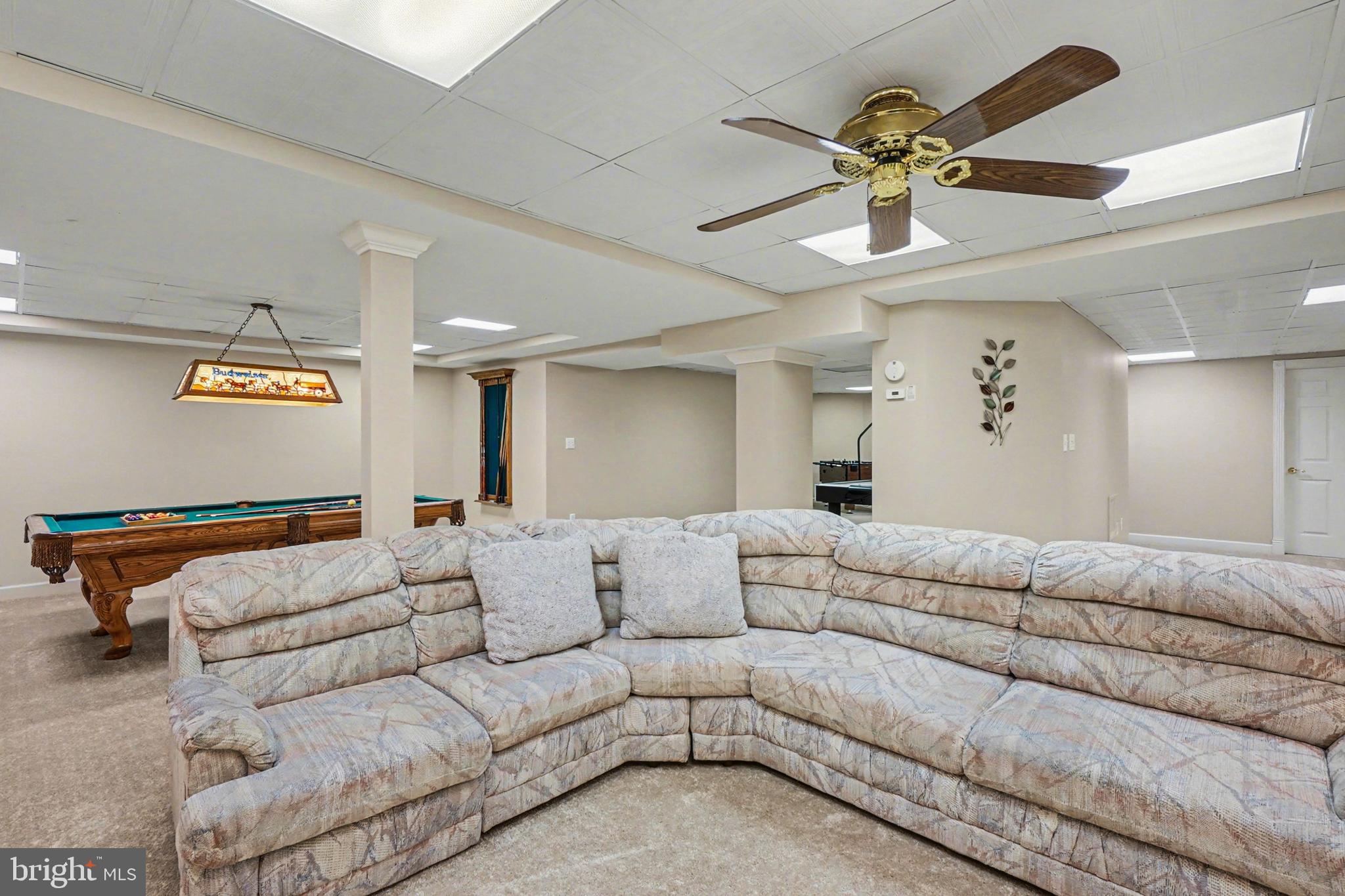 2309 Kings Arms Drive Fallston, MD 21047 - Photo 65 of 89 a living room with furniture and a ceiling fan