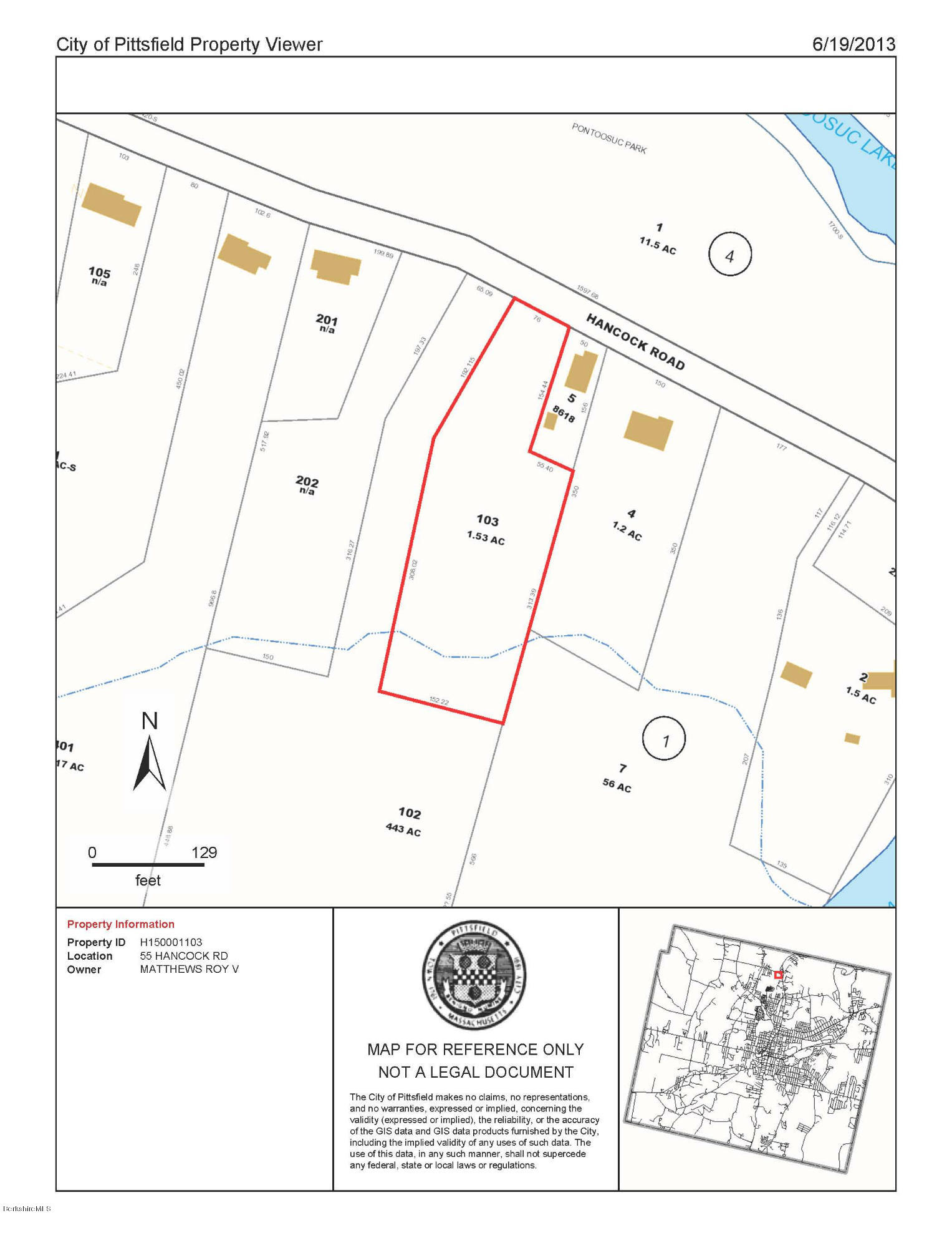 55 Hancock Road Pittsfield, MA 01201 - Photo 26 of 27 map