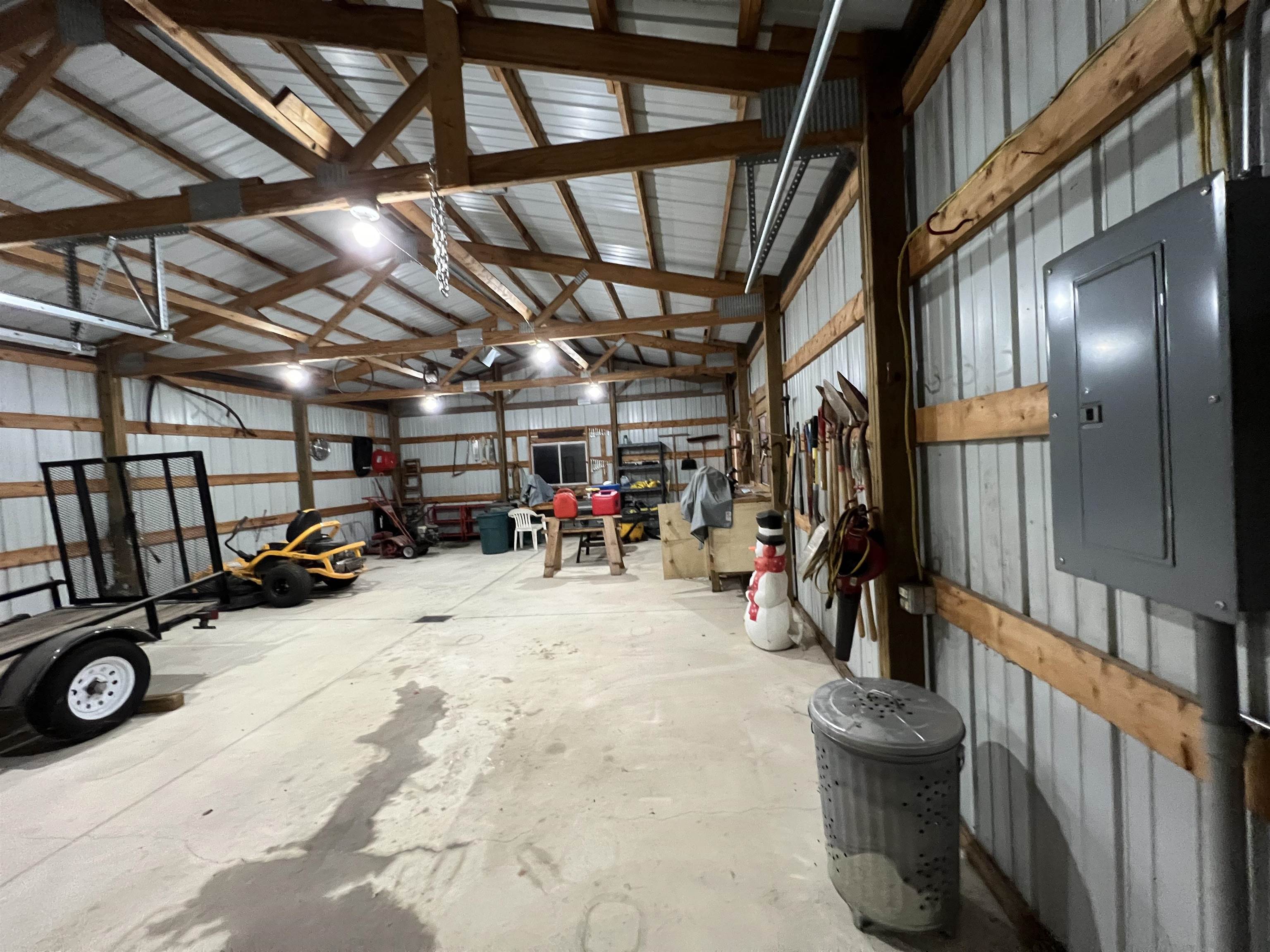 4707 South Elmoville Road Stockton, IL 61085 - Photo 42 of 43 a view of a room with gym equipment