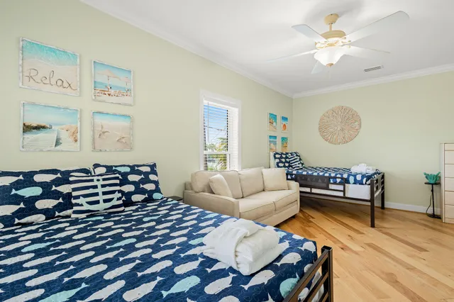a view of a living room and bathroom