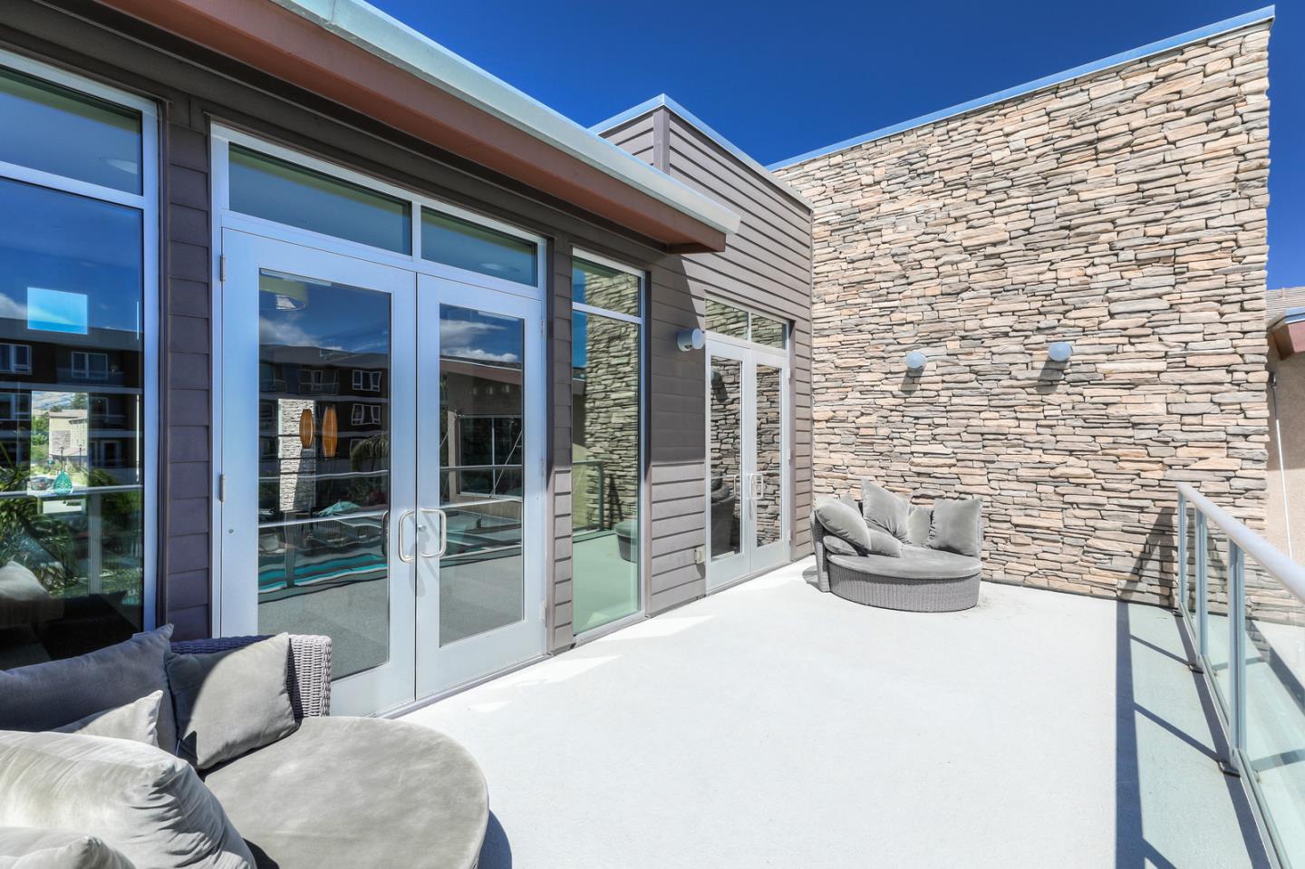 6039 Raleigh Road San Jose, CA 95123 - Photo 15 of 40 a view of a patio with couple of chairs and a potted plant