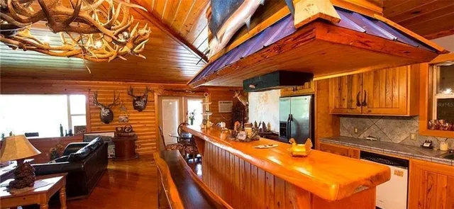 a room with furniture and a rug