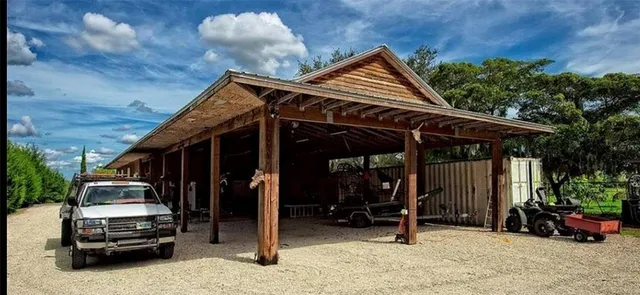 a view of outdoor space and deck