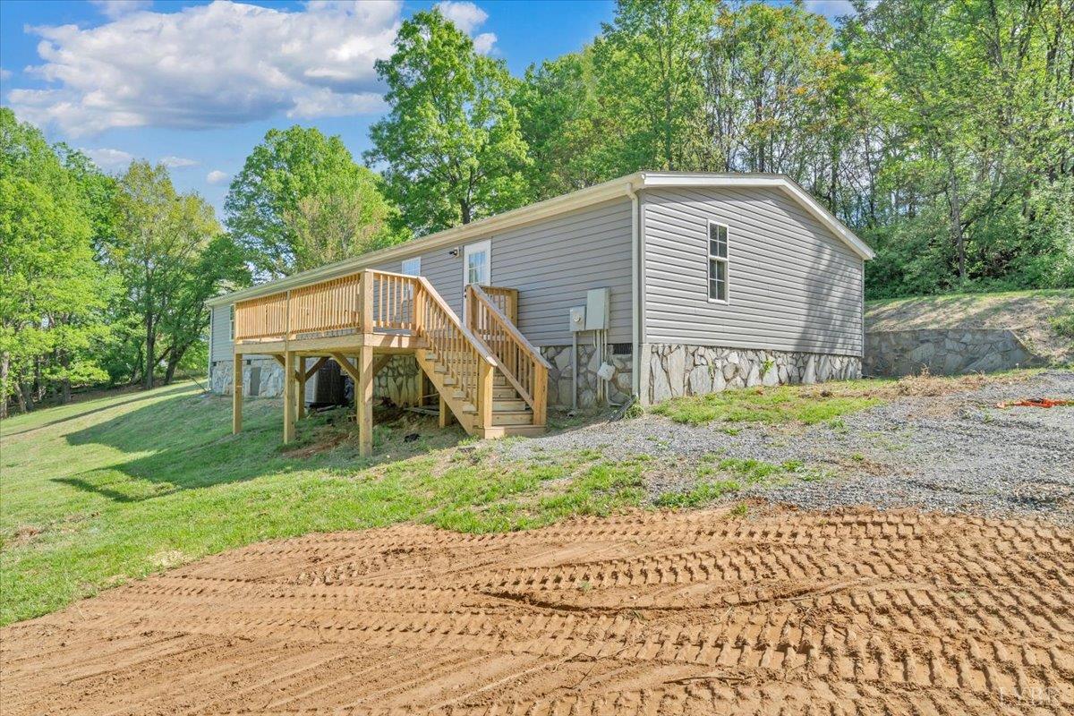 2781 Johnson School Road Thaxton, VA 24174 - Photo 50 of 63 a view of a house with a yard