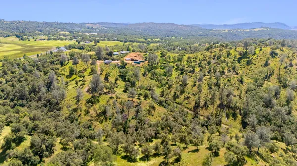 a view of city and mountain