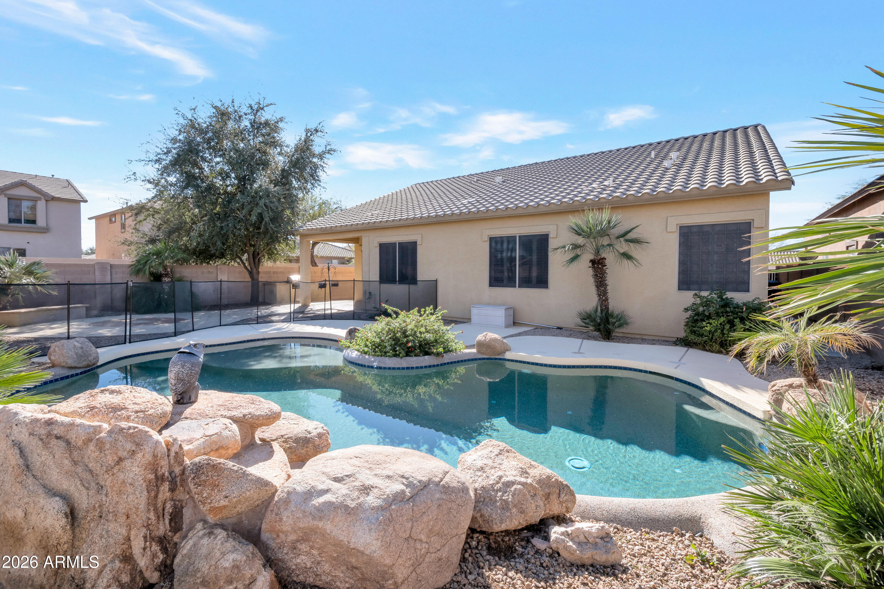 1912 East Flintlock Way Chandler, AZ 85286 - Photo 33 of 34 a view of a house with pool table and chairs