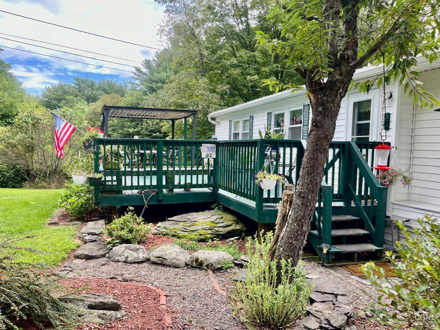 83 Ufferts Road Catskill, NY 12414 - Photo 3 of 29 a view of a bench in the garden