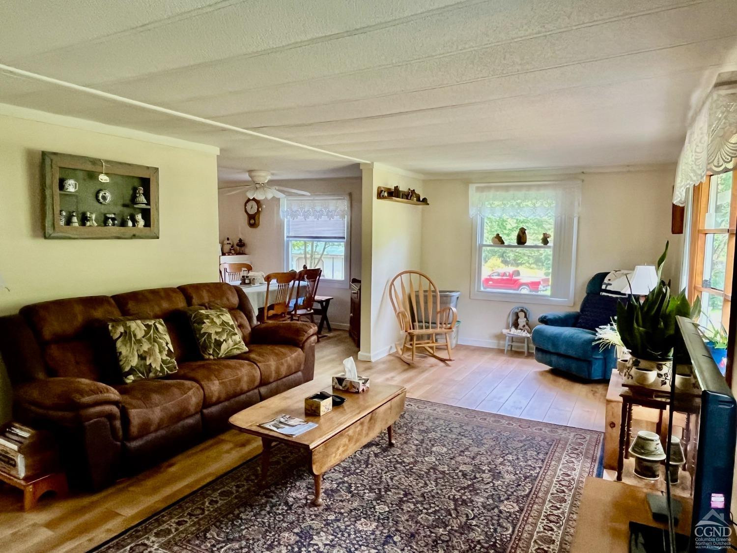 83 Ufferts Road Catskill, NY 12414 - Photo 6 of 29 a living room with furniture a rug and a window