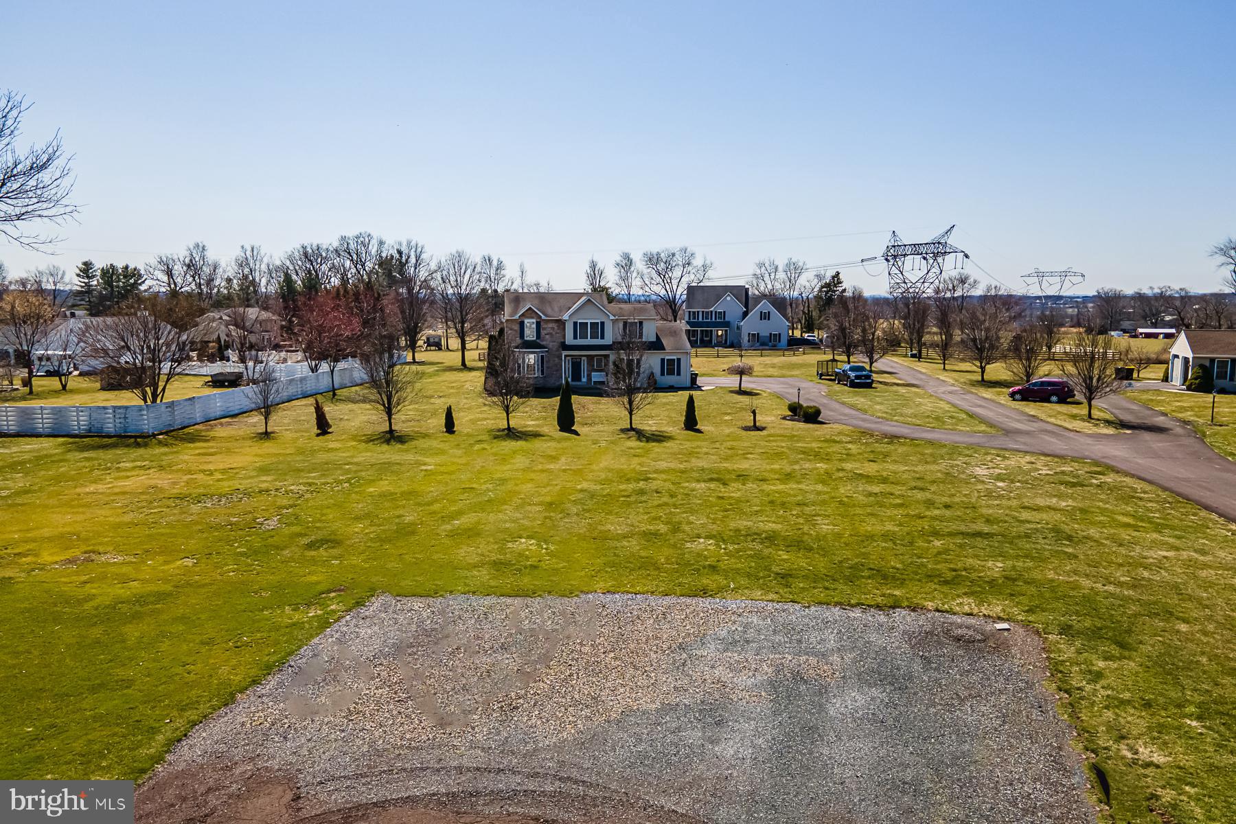 36 Elroy Road Souderton, PA 18964 - Photo 8 of 44 Back Yard Aerial View