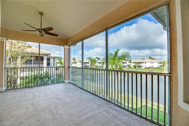 a view of a city from a balcony