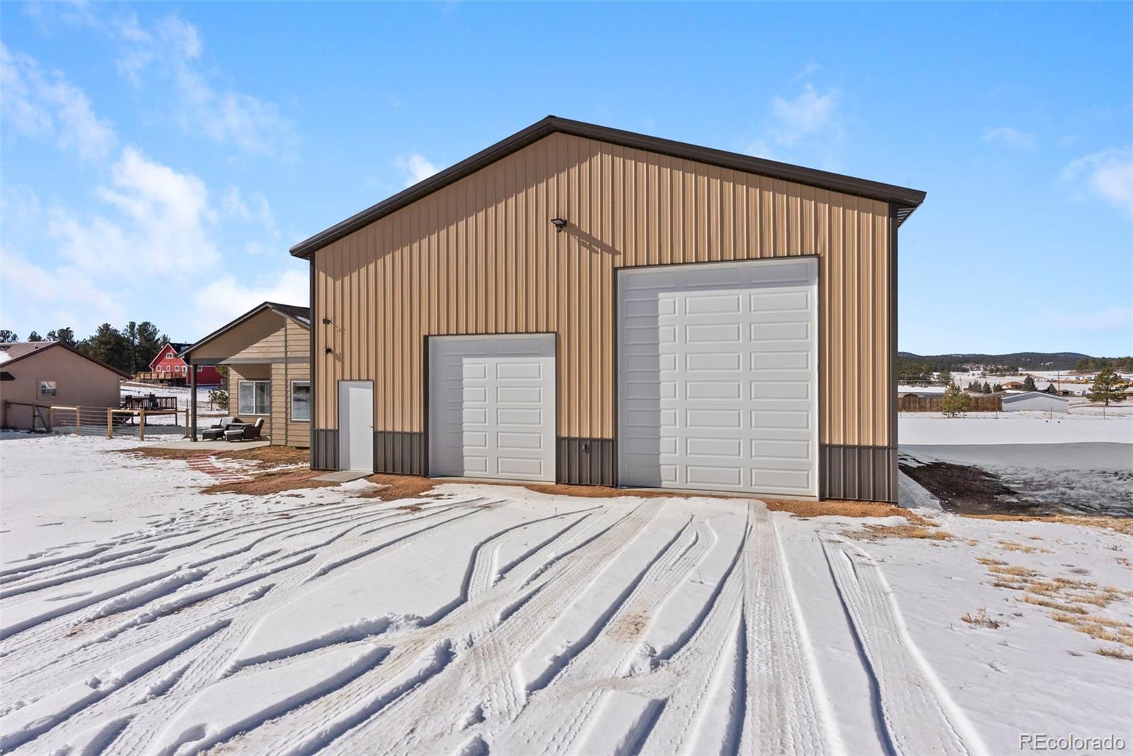 489 Duesouth Road Florissant, CO 80816 - Photo 27 of 45 a view of backyard of house