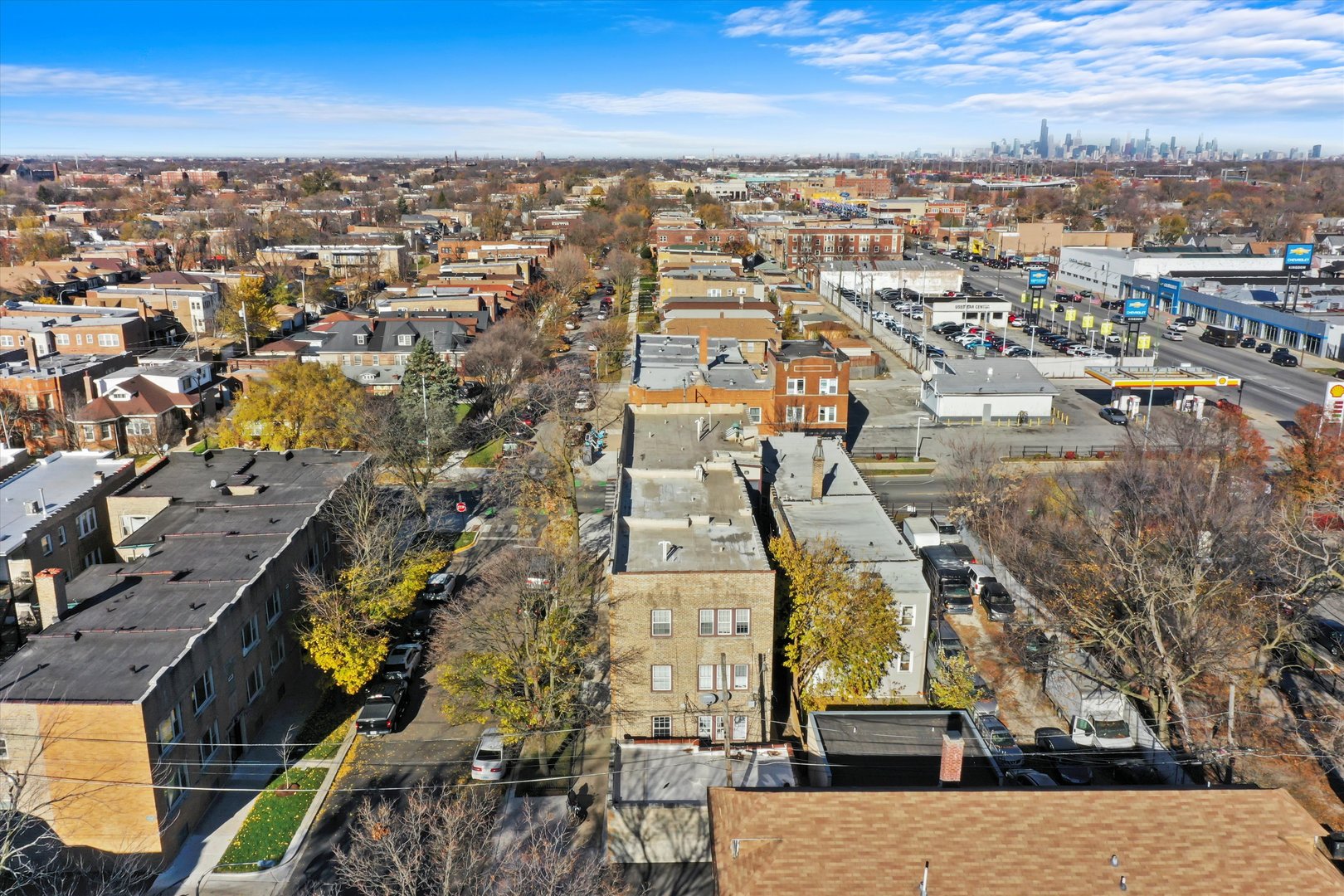 2423 West Marquette Road Chicago, IL 60629 - Photo 54 of 57 an aerial view of residential houses with outdoor space