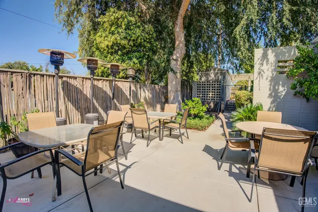 a view of balcony and patio