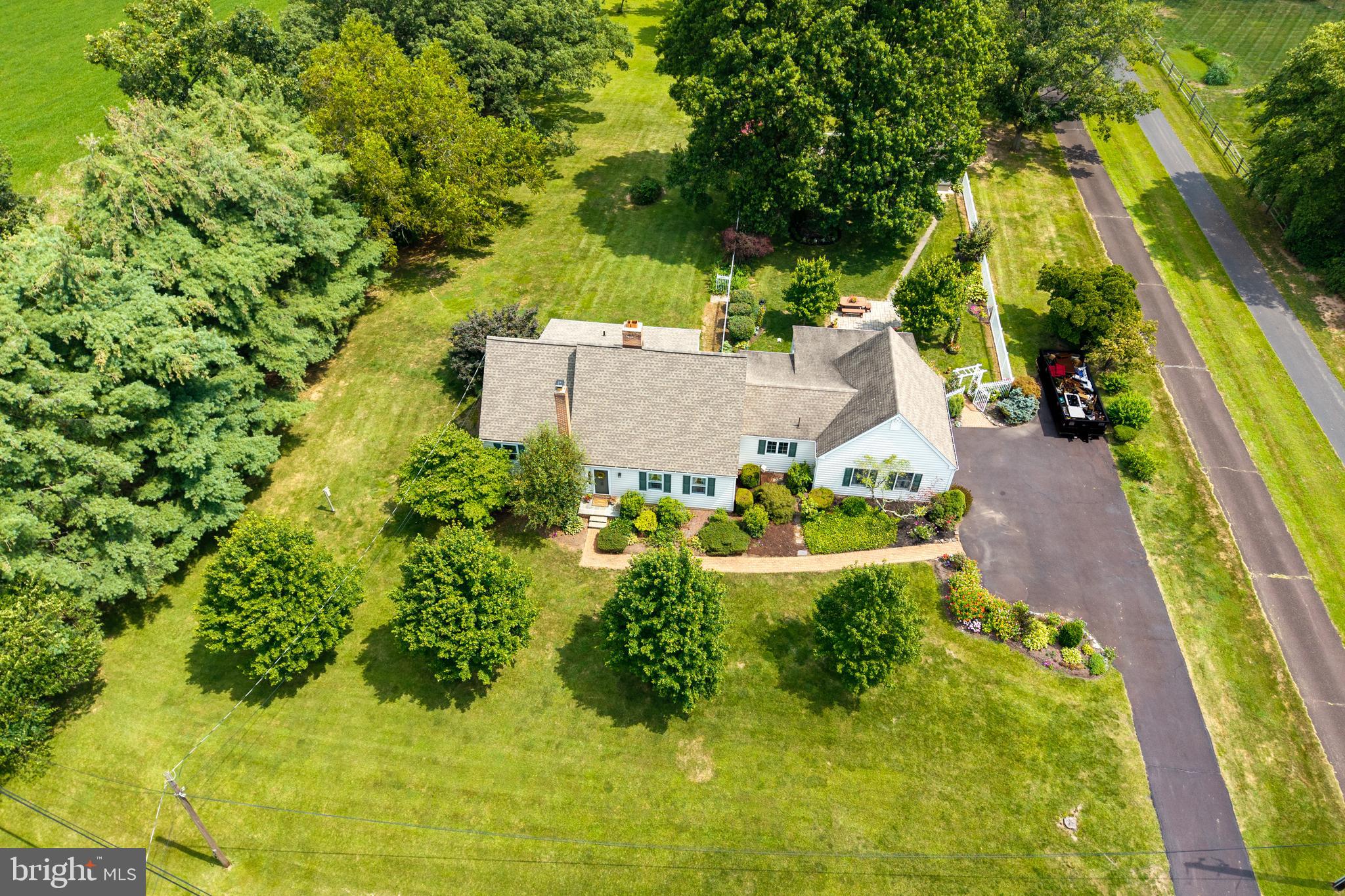 741 Cowpath Road Telford, PA 18969 - Photo 57 of 72 an aerial view of a house with swimming pool