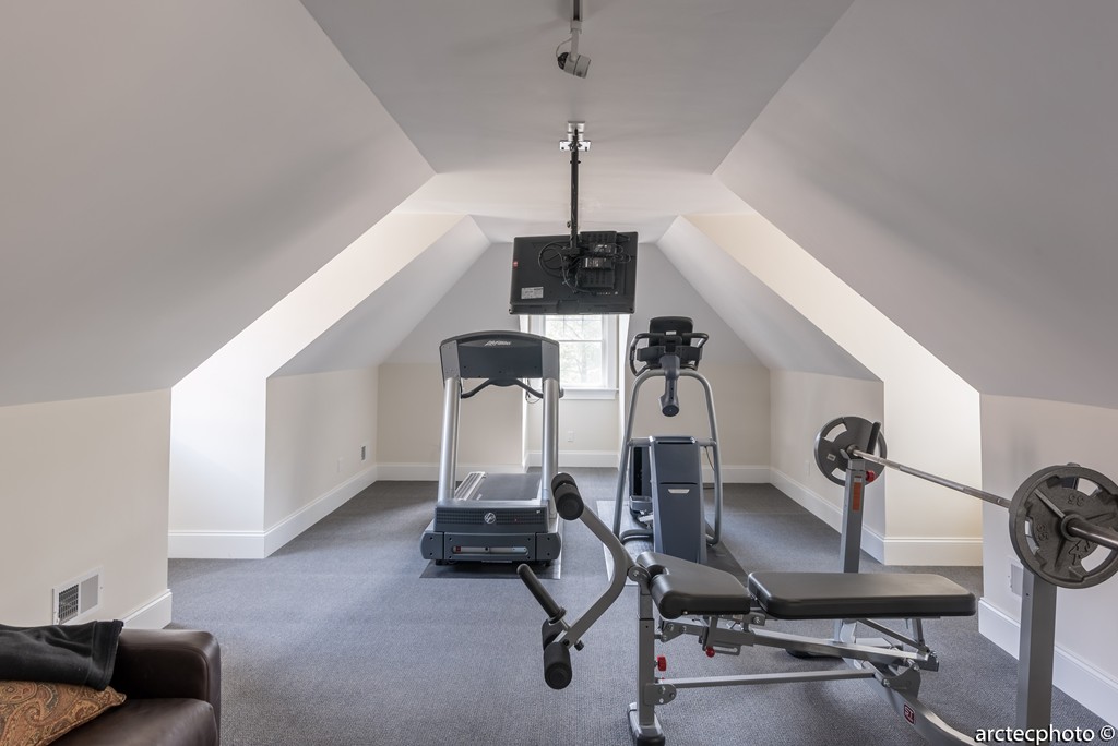 44 Pleasant Park Drive Mashpee, MA 02649 - Photo 11 of 14 a view of a room with gym equipment