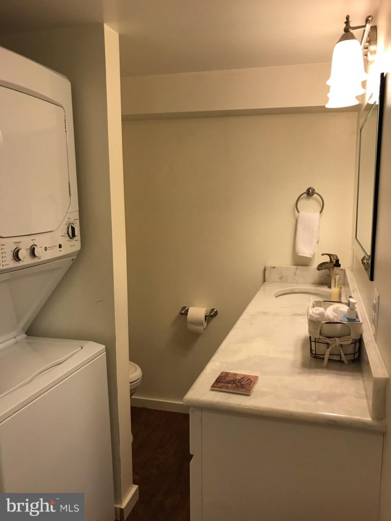 4627 Steltz Road New Freedom, PA 17349 - Photo 22 of 29 AuPair/Apartment Bath/Laundry Stack Washer & Dryer