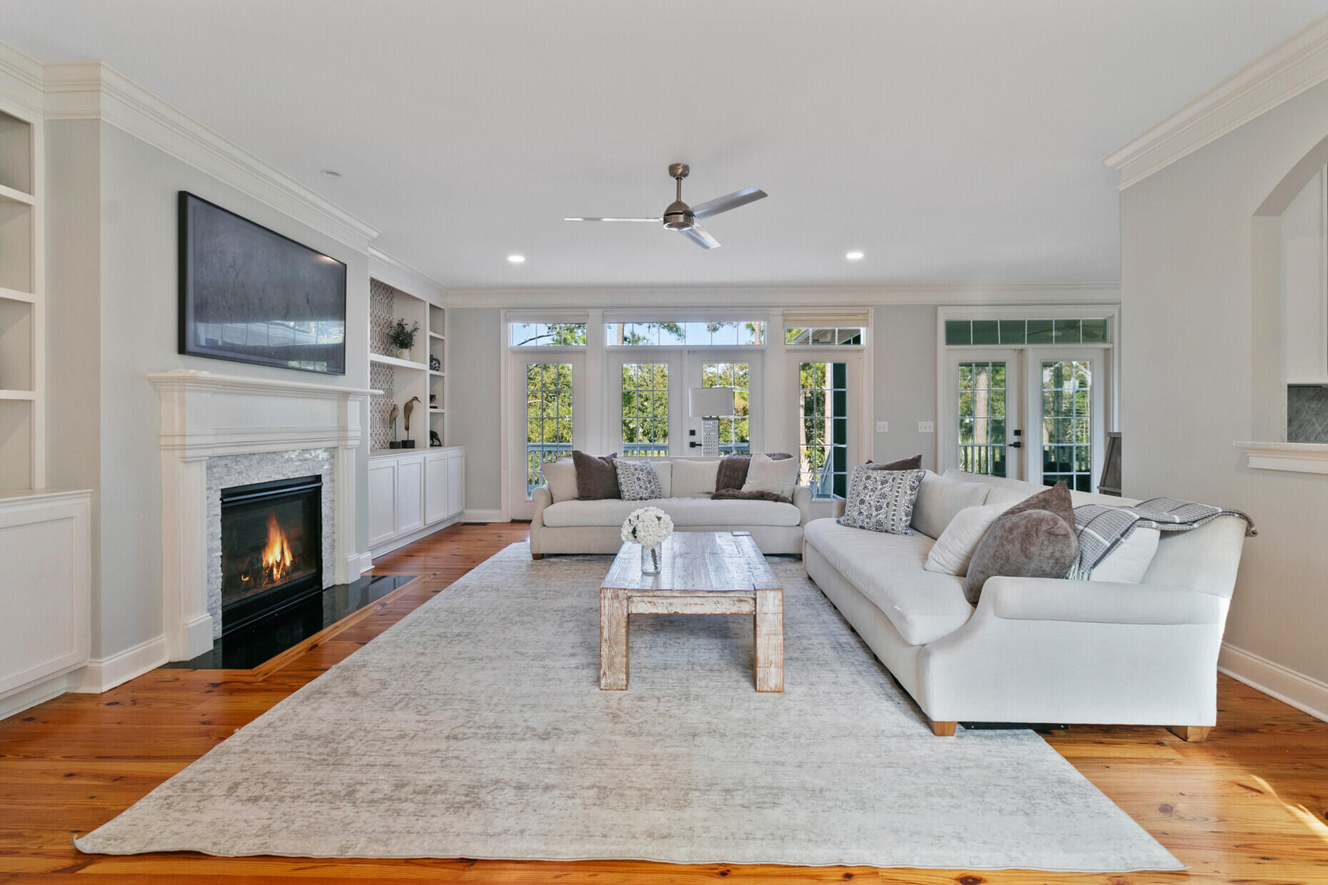 4882 Sound View Drive Mount Pleasant, SC 29466 - Photo 11 of 80 Living Room Towards Back of Home