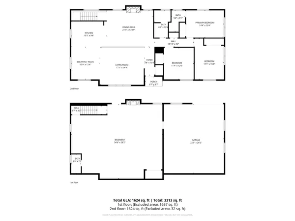 a view of a house with snow in the backyard