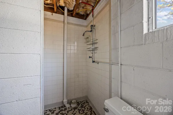 a view of a hallway with entryway