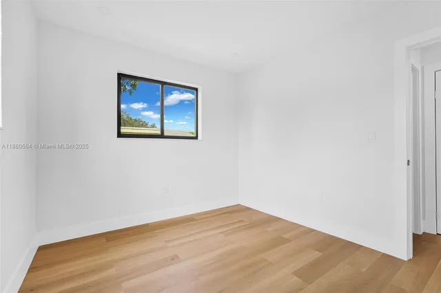 a view of empty room