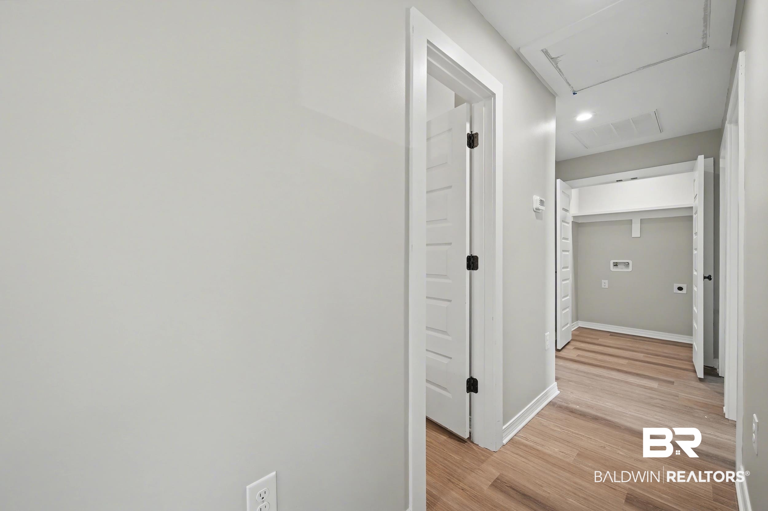 76 Fincher Lane Loxley, AL 36551 - Photo 14 of 33 Hall featuring light wood finished floors and recessed lighting