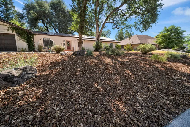 a view of house with tree in front of it