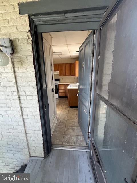 145 East Main Street, Unit 2R Mechanicsburg, PA 17055 - Photo 10 of 10 a view of a hallway view with wooden floor and staircase