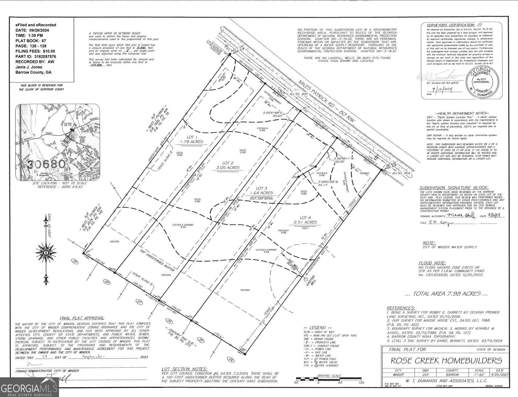 0 Miles Patrick Road, Unit LOT 2 Winder, GA 30680 - Photo 1 of 1 unknown