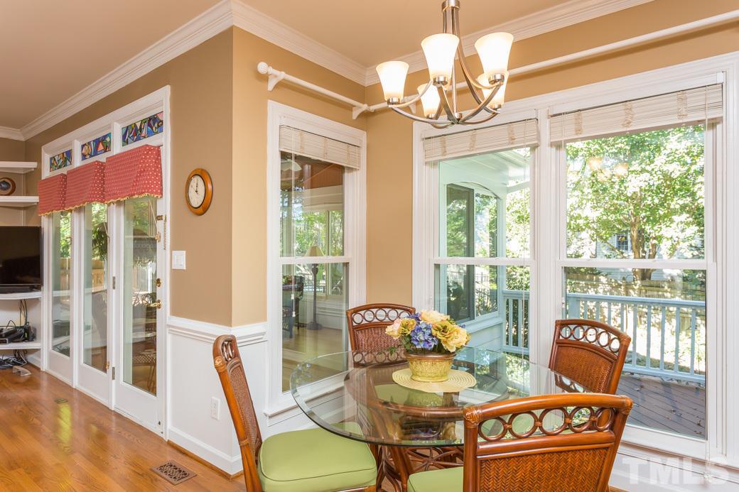 5215 Coffee Tree Drive Raleigh, NC 27613 - Photo 13 of 25 Enjoy early morning birdwatching at the huge window by the breakfast nook !