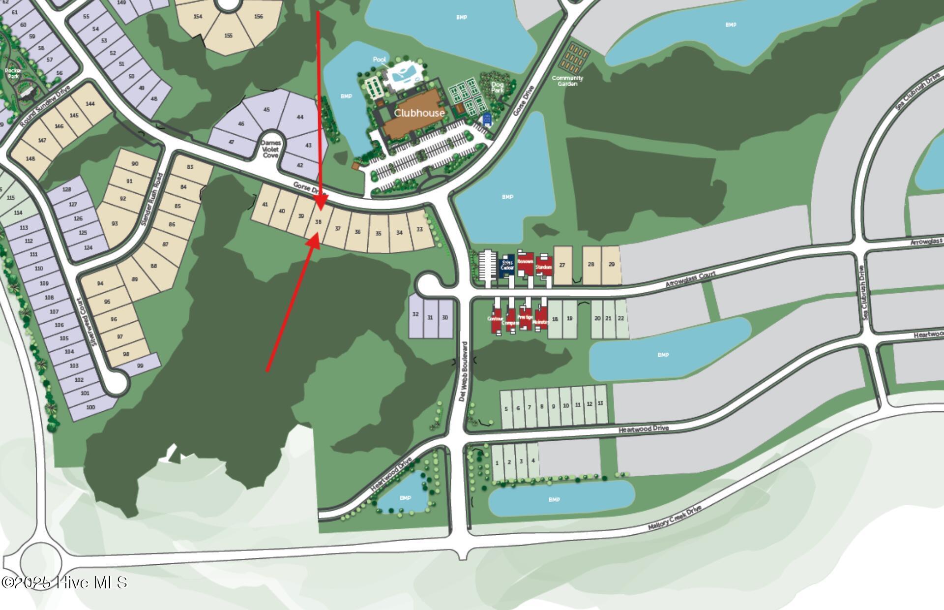 7523 Gorse Drive, Unit 38 Leland, NC 28479 - Photo 2 of 52 No Houses Behind You... Ever!