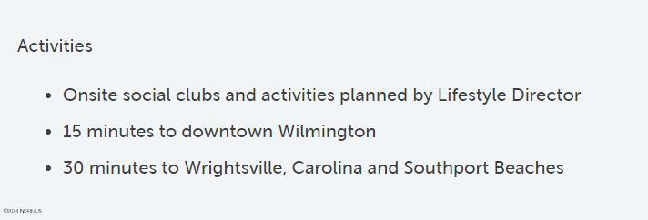 7523 Gorse Drive, Unit 38 Leland, NC 28479 - Photo 48 of 52 Future Amenities