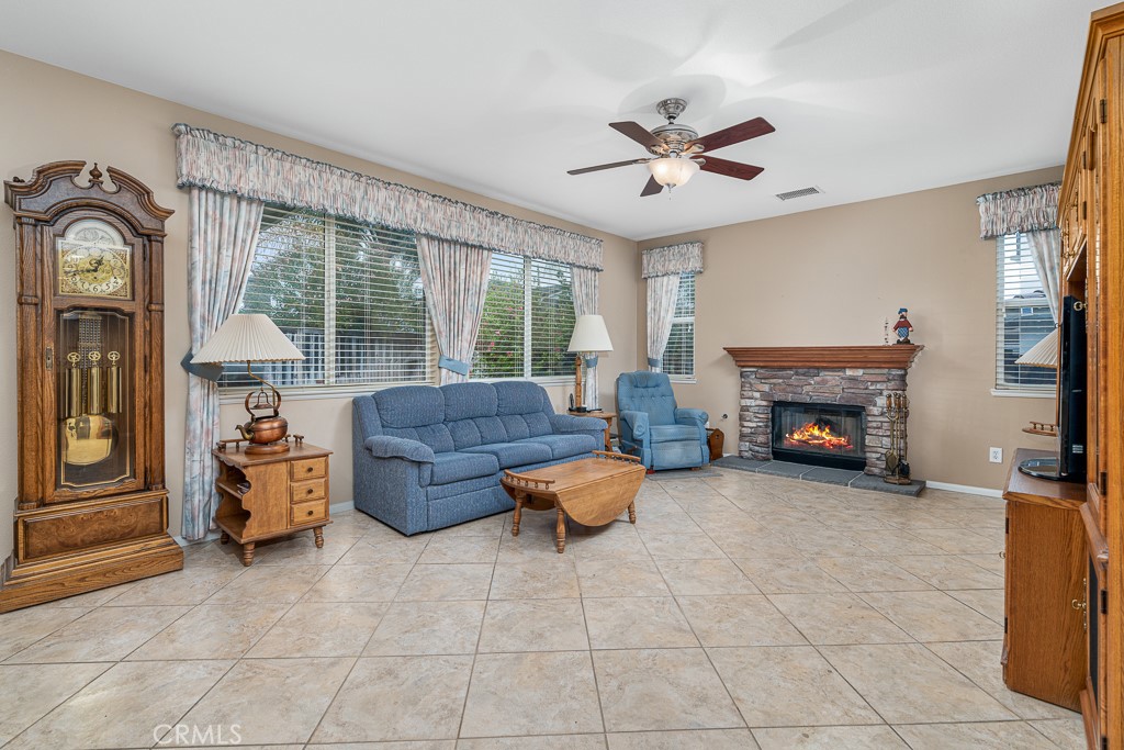 29108 Lighthouse Court Menifee, CA 92585 - Photo 21 of 41 Den/Family Room...Fireplace digitally altered.