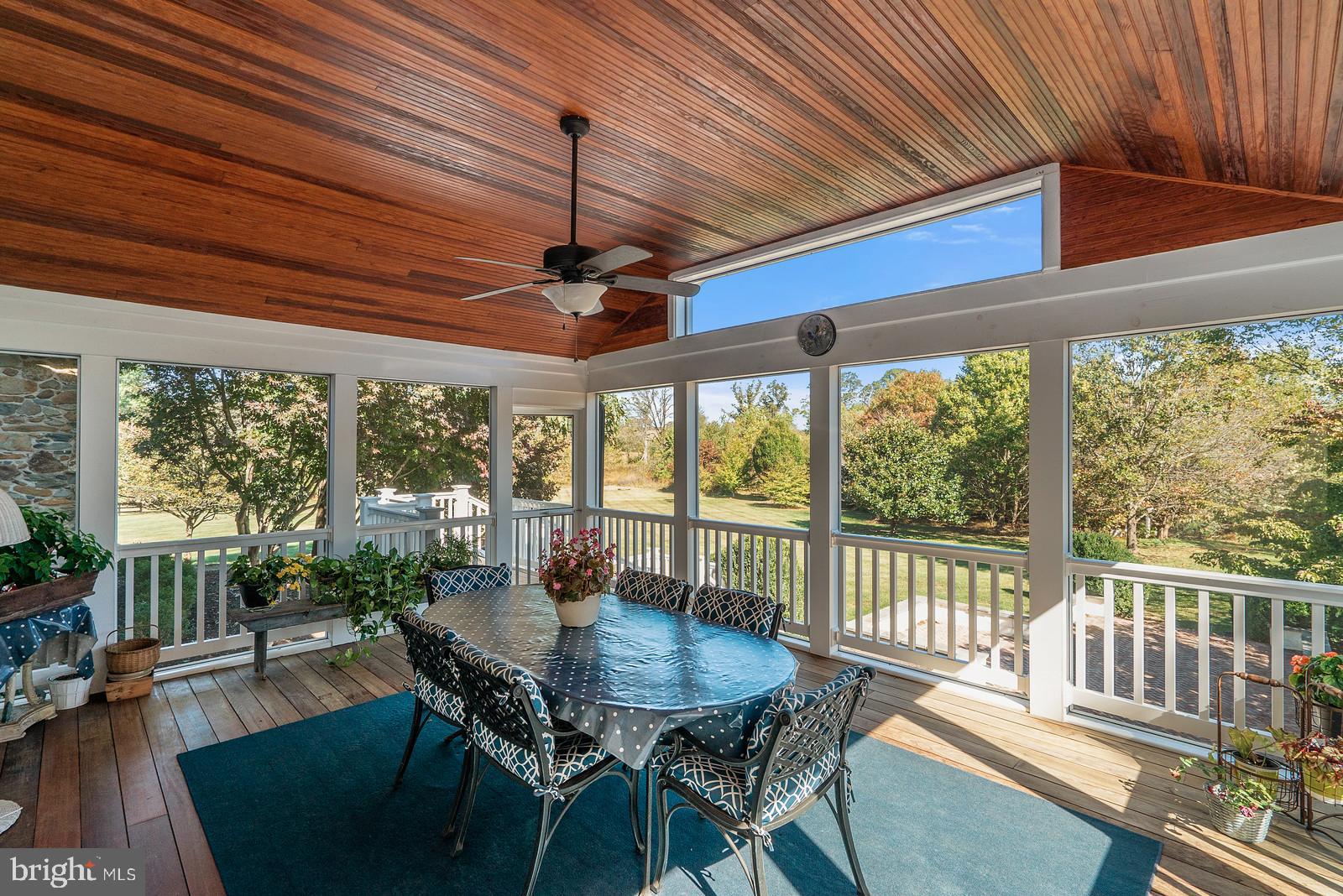 10634 Pleasant Vale Road Delaplane, VA 20144 - Photo 7 of 26 To die for screened in porch