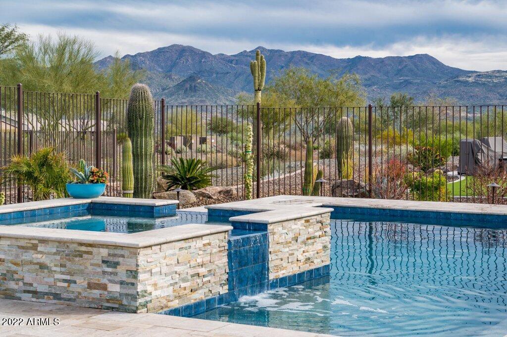 17860 East Cindercone Road Rio Verde, AZ 85263 - Photo 34 of 60 Northeast Views from the Spa