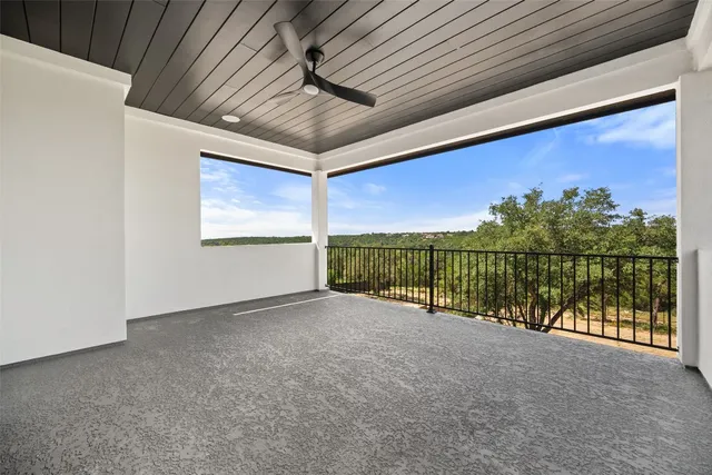 a view of a bathroom with a shower