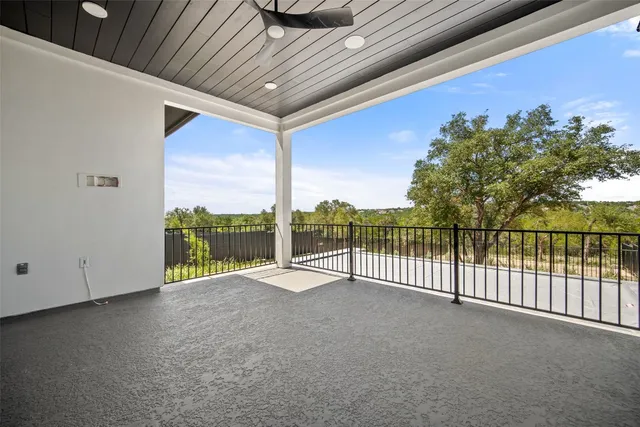 a view of a park and bench