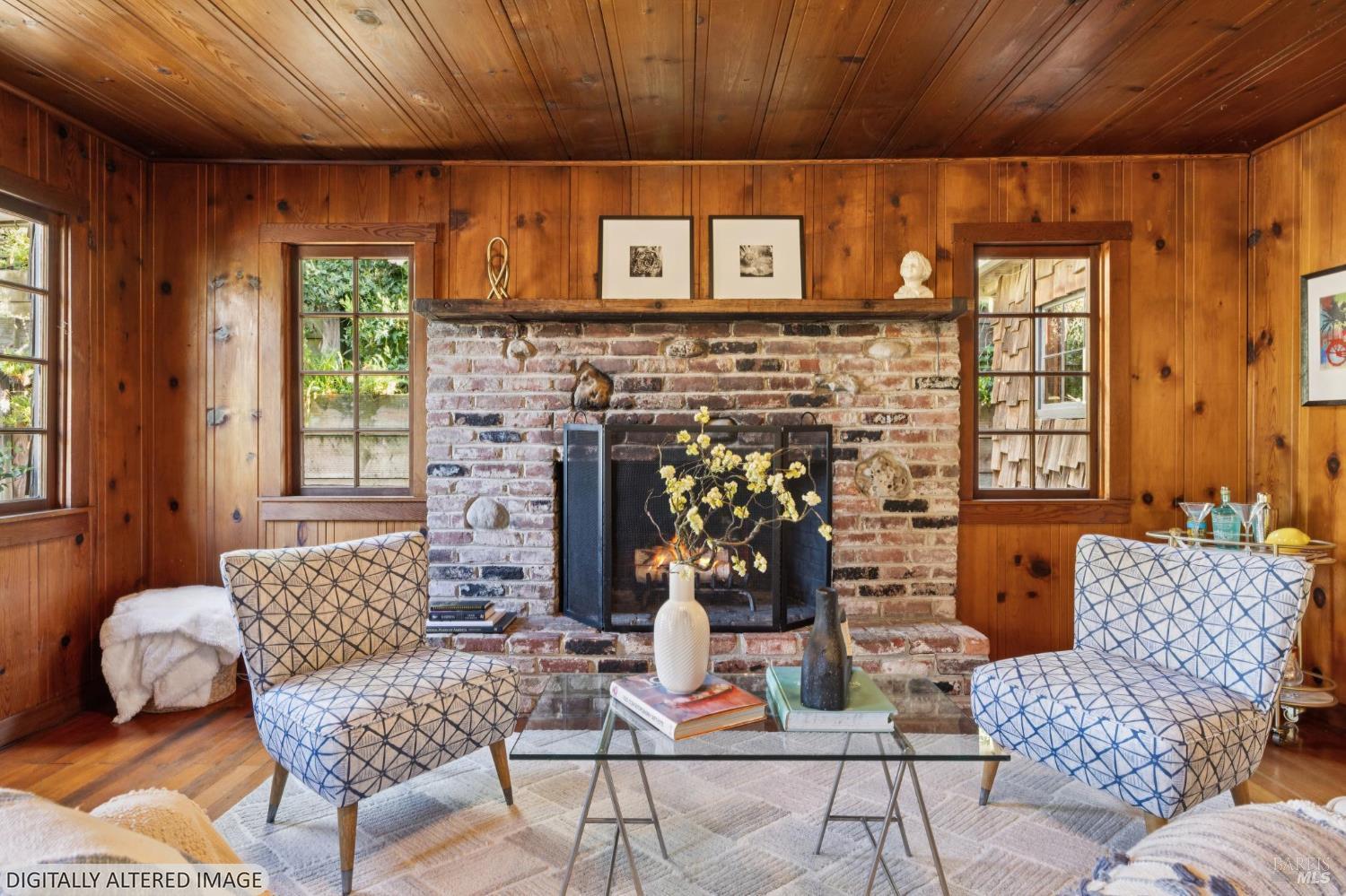 10 Canyon Road Bolinas, CA 94924 - Photo 18 of 71 Digitally altered image. View original at https://ggsir.link/original-images