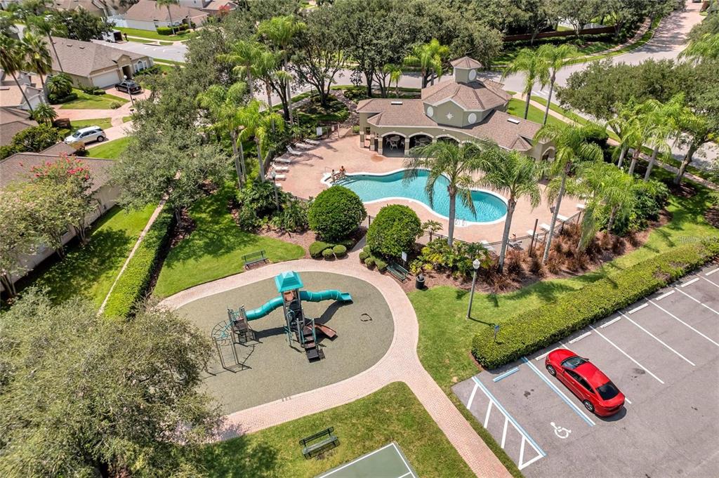 10023 Ians Ridge Road Orlando, FL 32832 - Photo 44 of 60 an aerial view of a house with outdoor space