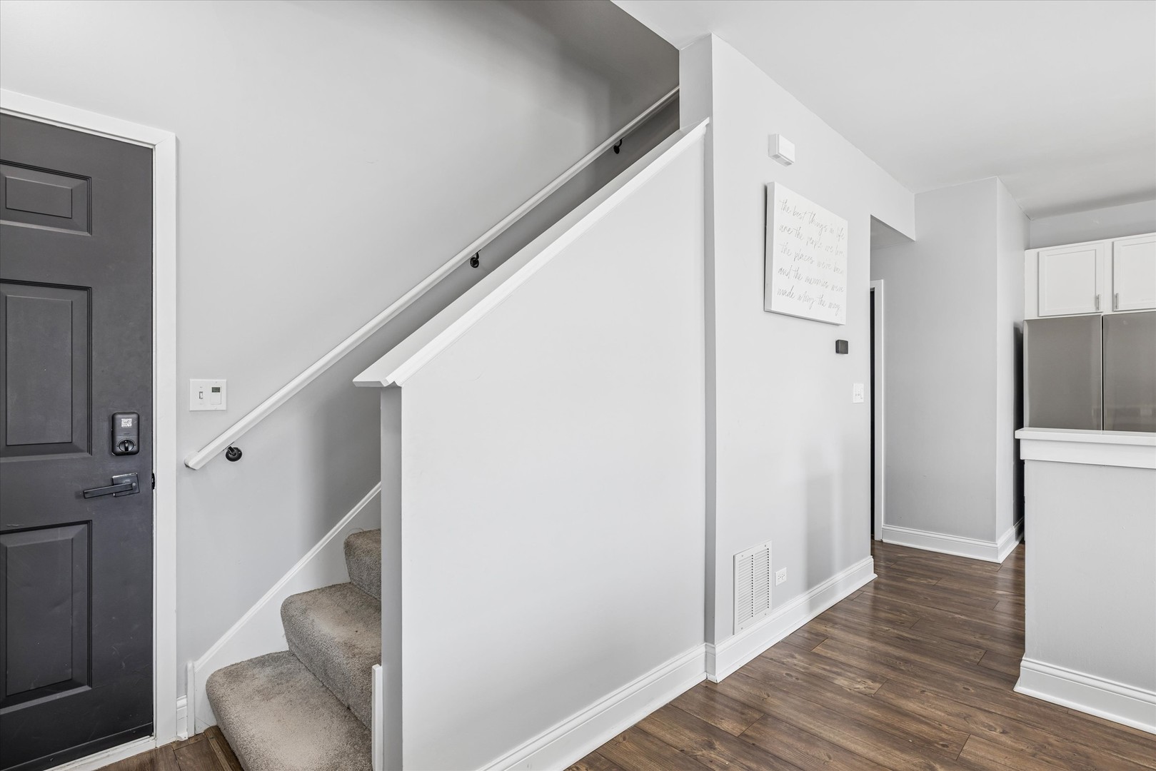 16224 Golf View Drive Lockport, IL 60441 - Photo 12 of 21 a view of entryway and hall with wooden floor