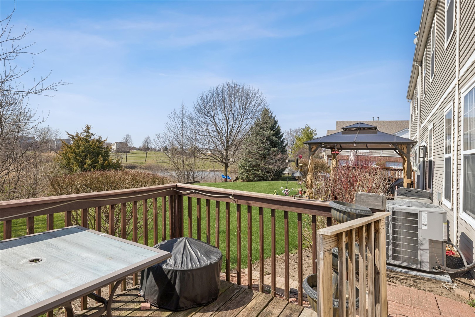 16224 Golf View Drive Lockport, IL 60441 - Photo 20 of 21 a view of a balcony with furniture