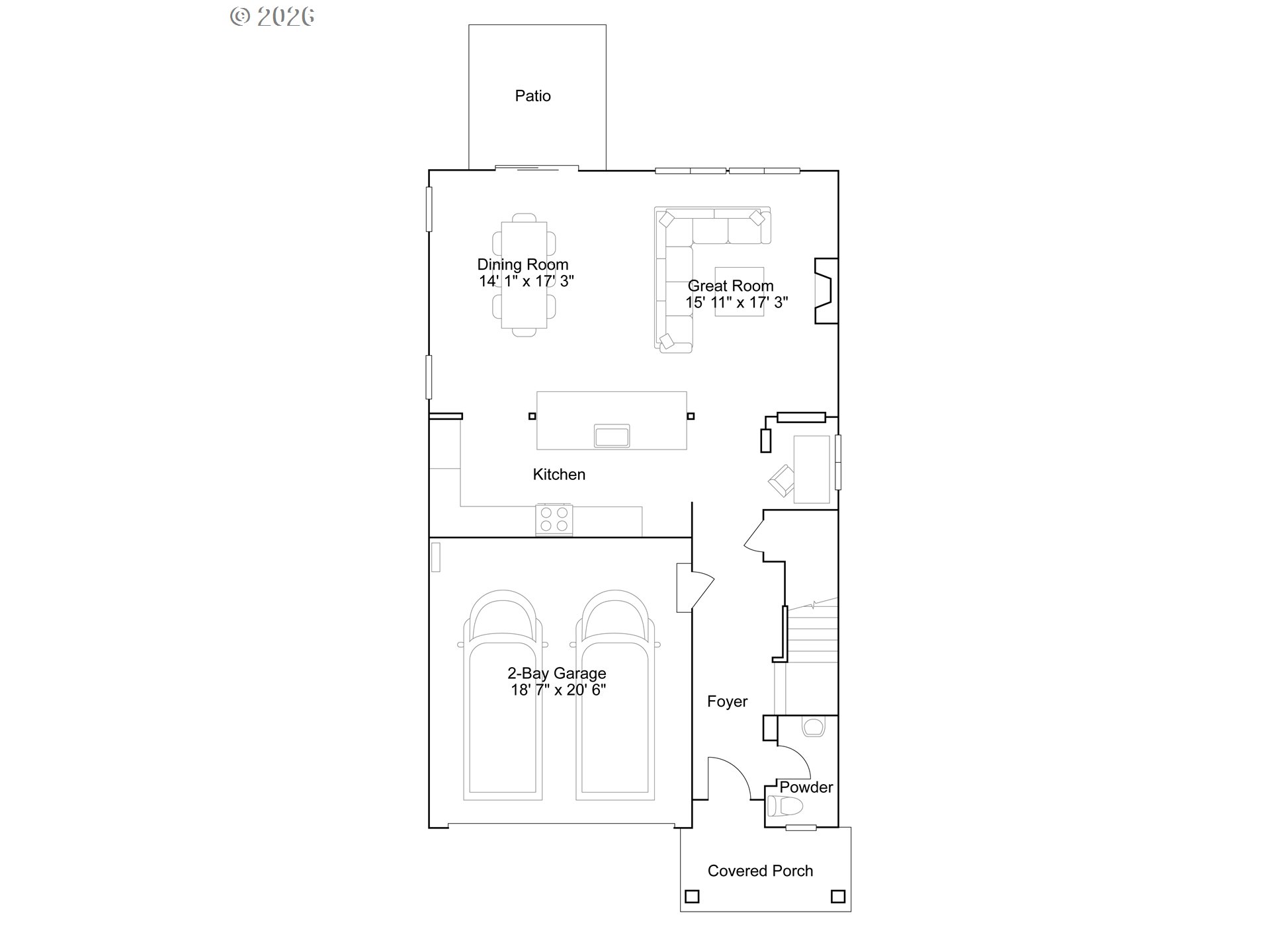 8921 Southwest Choke Cherry Tualatin, OR 97062 - Photo 2 of 28 a picture of a room with a white wall and a picture of a white wall