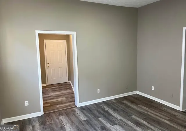 a view of wooden floor