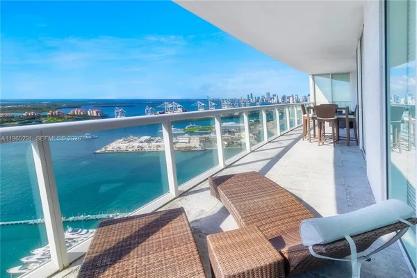 a view of a lake with houses