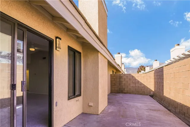 a view of a stairs and an empty space