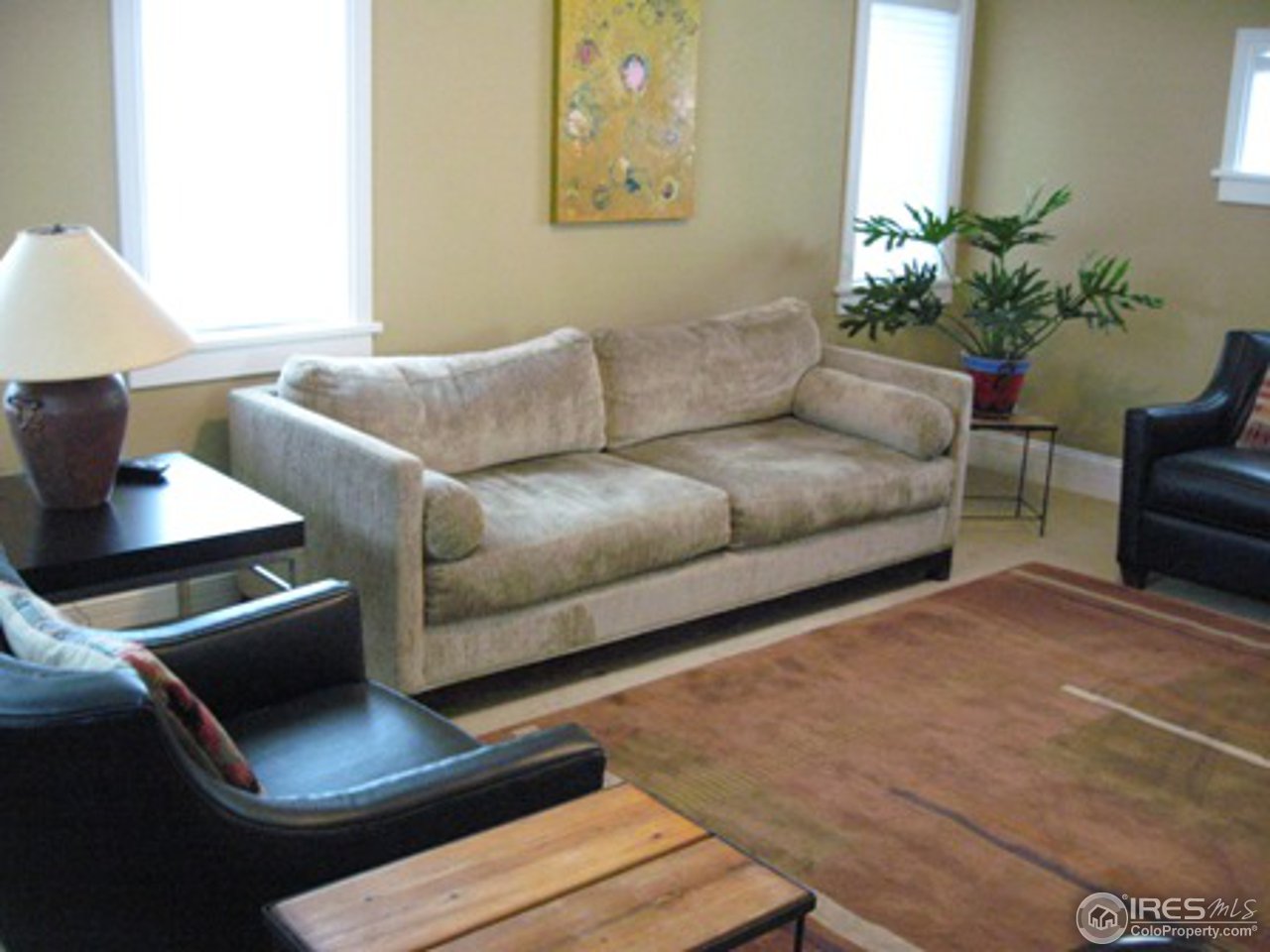 1023 Forest Avenue Boulder, CO 80304 - Photo 6 of 13 a living room with furniture and a potted plant